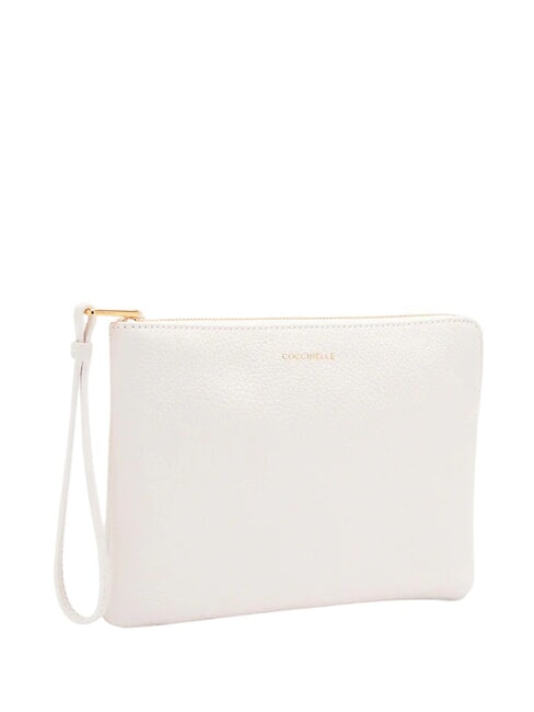 ALIAS Pochette in pelle martellata blanco - Borse Donna