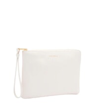 COCCINELLE ALIAS Pochette in pelle martellata blanco - Borse Donna - 2