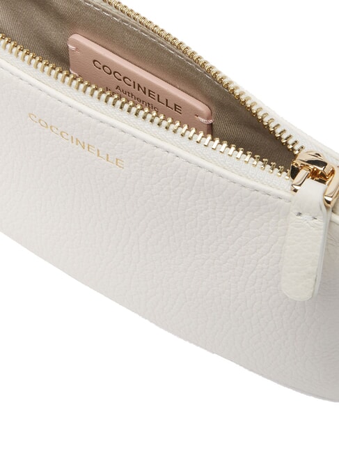 ALIAS Pochette in pelle martellata blanco - Borse Donna