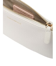 COCCINELLE ALIAS Pochette in pelle martellata blanco - Borse Donna - 4