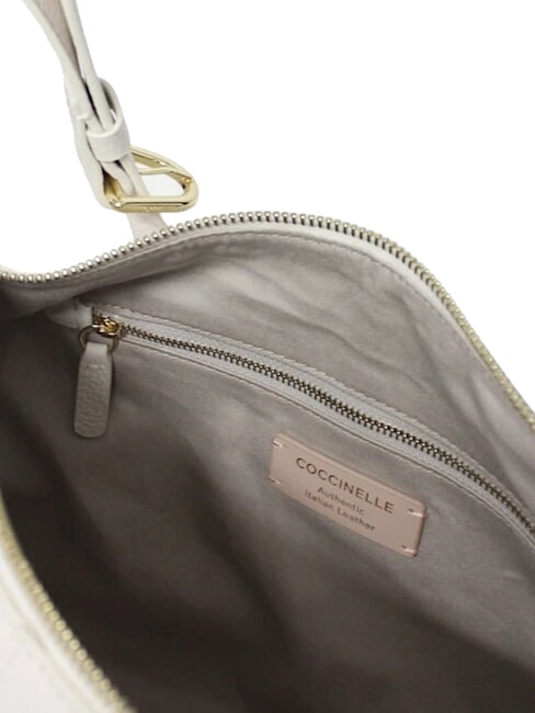 ABIGAIL Borsa mezzaluna a spalla blanco - Borse Donna