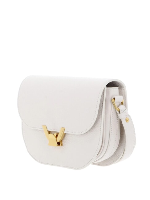 DEW Borsa tracolla pelle martellata blanco - Borse Donna