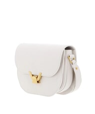 COCCINELLE DEW Borsa tracolla pelle martellata blanco - Borse Donna - 2