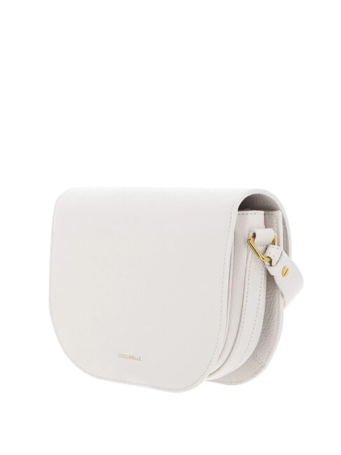 DEW Borsa tracolla pelle martellata blanco - Borse Donna