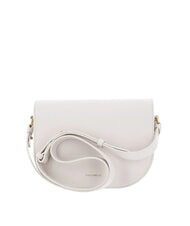 COCCINELLE DEW Borsa tracolla pelle martellata blanco - Borse Donna - 5