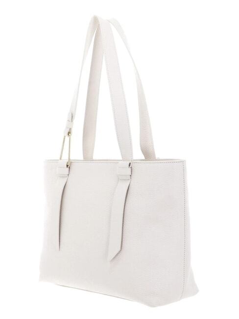 MALORY  Shopping Bag in pelle blanco - Borse Donna