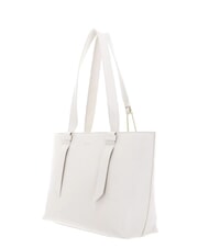 COCCINELLE MALORY  Shopping Bag in pelle blanco - Borse Donna - 3