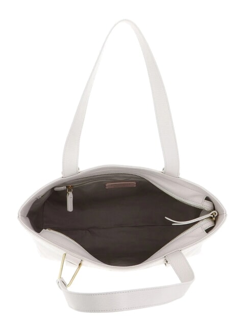MALORY  Shopping Bag in pelle blanco - Borse Donna