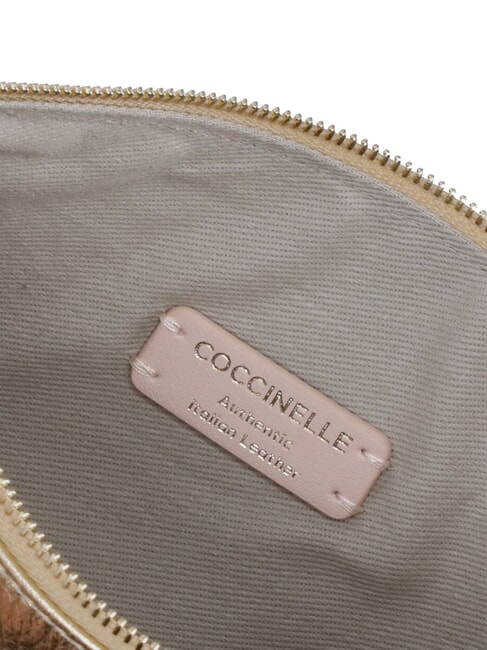 ALIAS Pochette in pelle martellata golden - Borse Donna