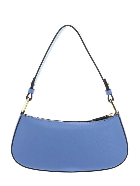 MERVEILLE Borsa a spalla in pelle martellata azul - Borse Donna
