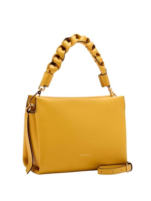 BOHEME GRANA DOUBLE Borsa piccola a mano in pelle martellata soleado - Borse Donna