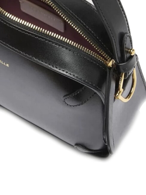 MALETA CALF COC Borsa  a spalla in pelle con tracolla Nero - Borse Donna