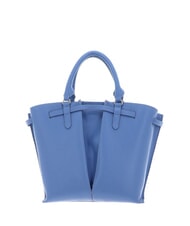 COCCINELLE FLORES Borsa tote piccola in pelle martellata azul - Borse Donna - 4