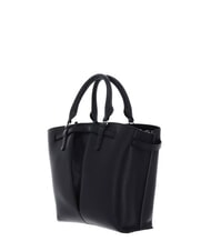COCCINELLE FLORES Borsa tote piccola in pelle martellata Nero - Borse Donna - 3