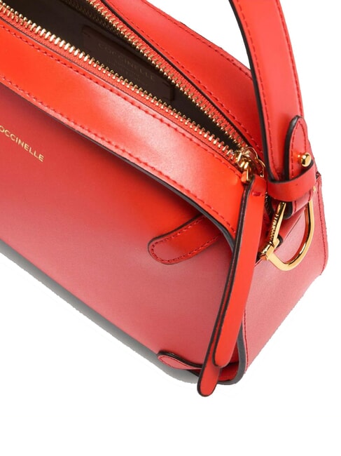 CAMPIONARIO - MALETA CALF COC Borsa  a spalla in pelle con tracolla gazpacho - Borse Donna