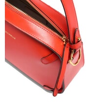 COCCINELLE MALETA CALF COC Borsa  a spalla in pelle con tracolla gazpacho - Borse Donna - 3