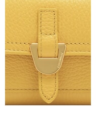 COCCINELLE CAMPUS Portafoglio compatto in pelle martellata soleado - Portafogli Donna - 3