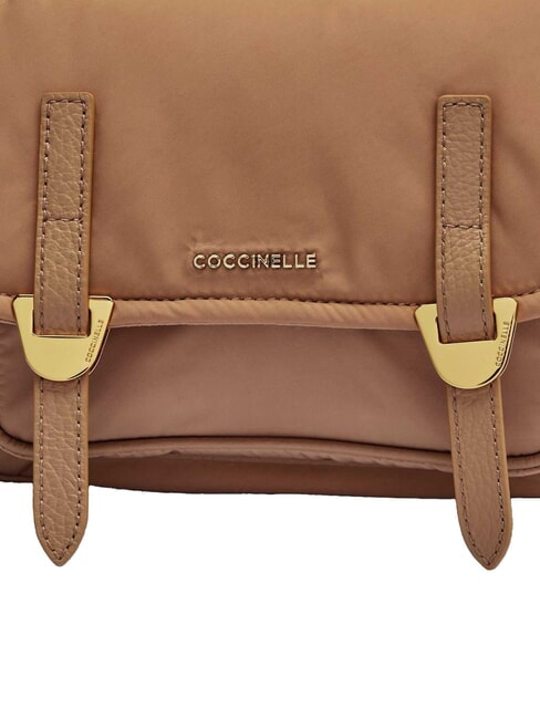 CAMPUS PUFFY NY Borsa a tracolla in nylon e pelle skin - Borse Donna