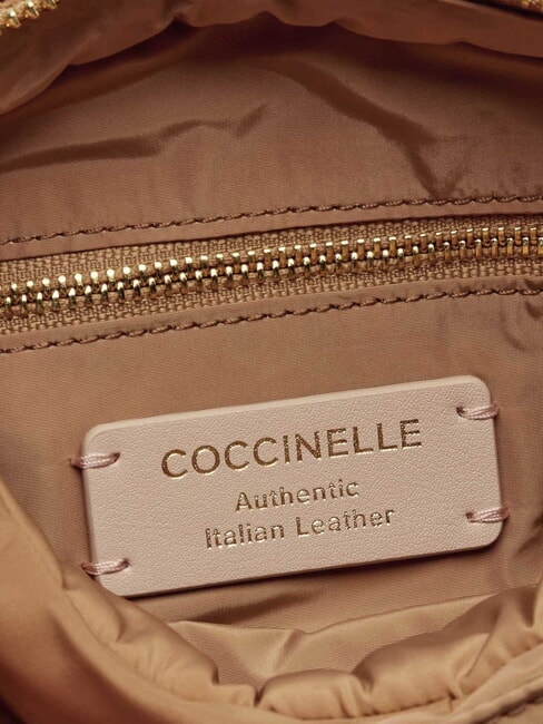 CAMPUS PUFFY NY Borsa a tracolla in nylon e pelle skin - Borse Donna