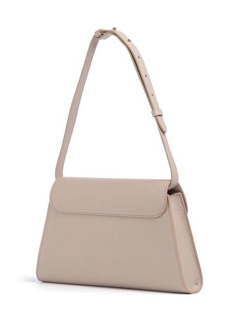 DEW Borsa media a spalla in pelle martellata rosette - Borse Donna