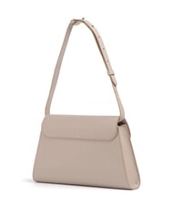 COCCINELLE DEW Borsa media a spalla in pelle martellata rosette - Borse Donna - 2