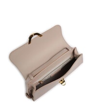 COCCINELLE DEW Borsa media a spalla in pelle martellata rosette - Borse Donna - 4