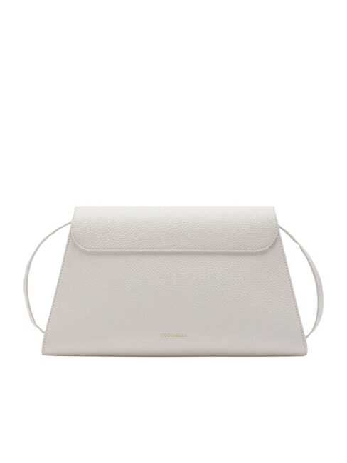 DEW Borsa media a spalla in pelle martellata blanco - Borse Donna