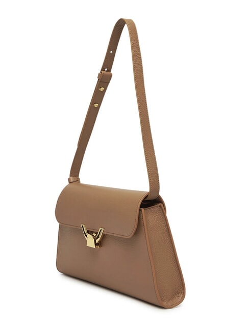 DEW Borsa media a spalla in pelle martellata skin - Borse Donna