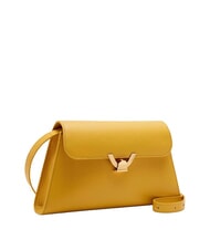 COCCINELLE DEW Borsa media a spalla in pelle martellata soleado - Borse Donna - 2