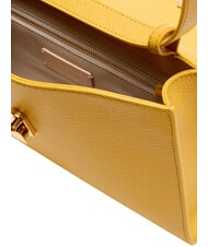 COCCINELLE DEW Borsa media a spalla in pelle martellata soleado - Borse Donna - 5