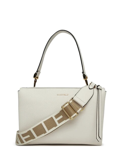 ARLETTIS SIGNATURE Borsa in pelle con tracolla logata blanco - Borse Donna
