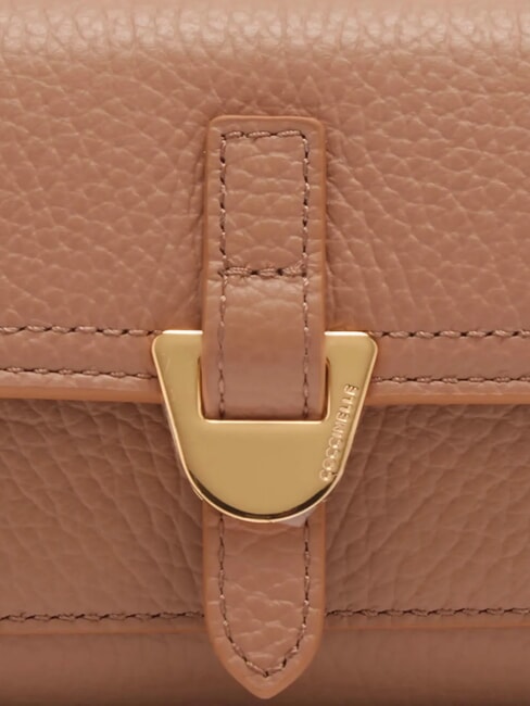 CAMPUS Portafoglio compatto in pelle martellata skin - Portafogli Donna