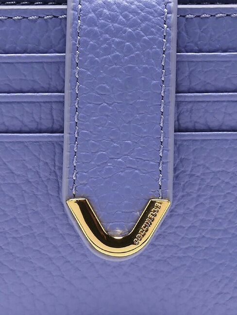 DEW Porta carte in pelle con portamonete azul - Portafogli Donna