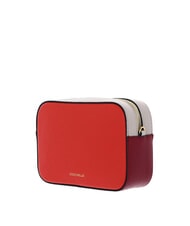 COCCINELLE TEBE TRICOLOR Borsa mini tracolla in pelle martellata - Borse Donna