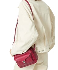 COCCINELLE BEAT COAT MONO Borsa camera case a tracolla sangria - Borse Donna - 5