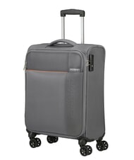 AMERICAN TOURISTER FUN CRUISE Set 3 trolley:cabin+medio e grande espandibili grey/orange - Set Trolley - 3