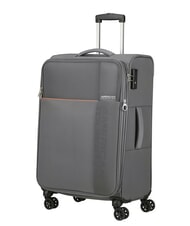AMERICAN TOURISTER FUN CRUISE Set 3 trolley:cabin+medio e grande espandibili grey/orange - Set Trolley - 4
