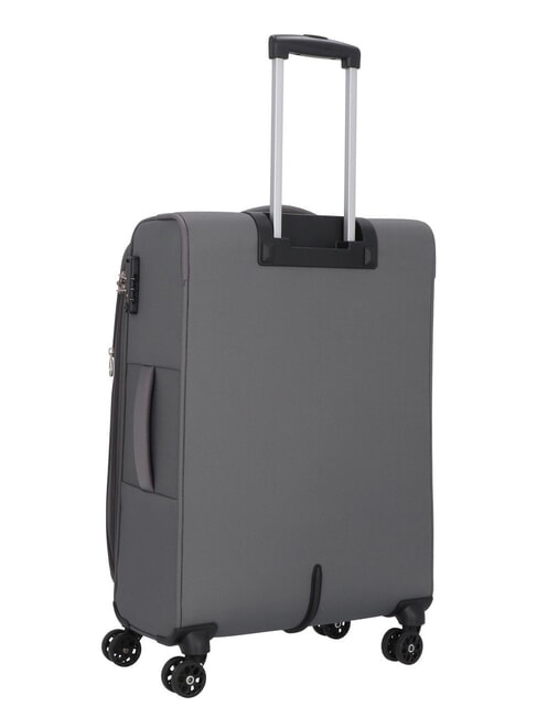 FUN CRUISE Set 3 trolley:cabin+medio e grande espandibili grey/orange - Set Trolley