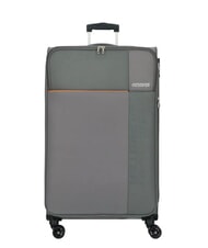AMERICAN TOURISTER FUN CRUISE Trolley grande espandibile grey/orange - Trolley Semirigidi - 6