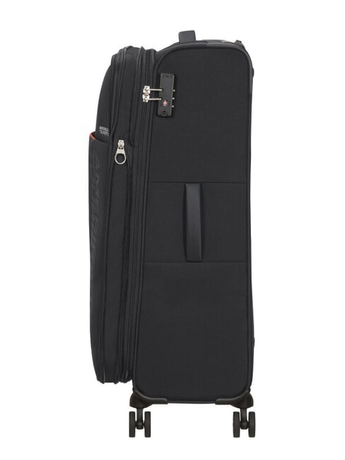 FUN CRUISE Trolley grande espandibile BLACK/RED - Trolley Semirigidi