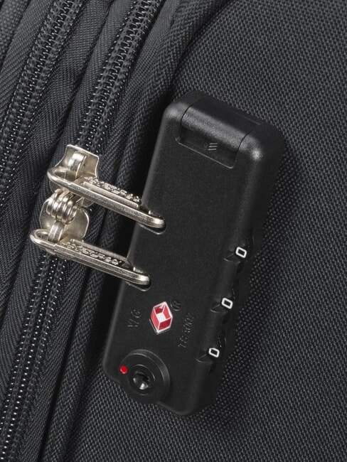 FUN CRUISE Trolley grande espandibile BLACK/RED - Trolley Semirigidi