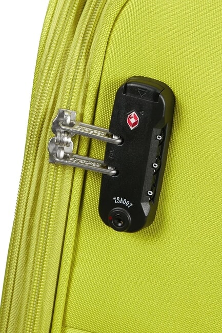 SUN BREAK Trolley grande espandibile lime - Trolley Semirigidi
