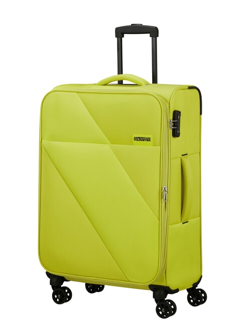 SUN BREAK Trolley medio espandibile lime - Trolley Semirigidi