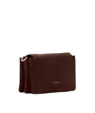 BIASIA FEATHER SMALL Borsa a tracolla piccola in pelle suede - Borse Donna