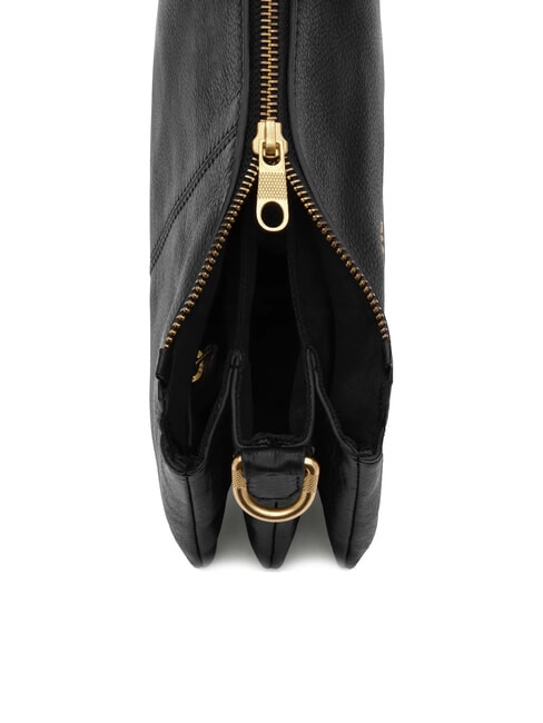 FEATHER SMALL Borsa a tracolla piccola in pelle nero - Borse Donna