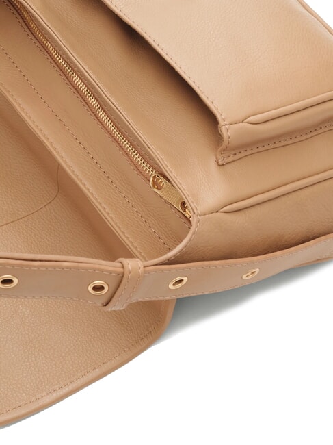 FACTOR Borsa a tracolla in pelle camel - Borse Donna