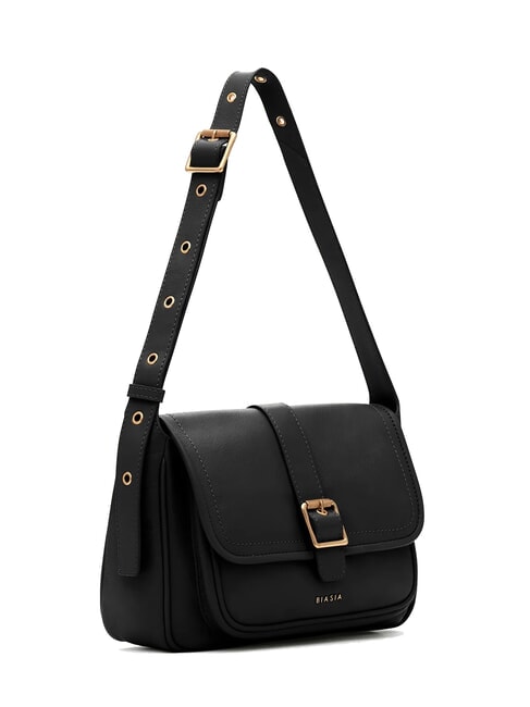 FACTOR Borsa a tracolla in pelle nero - Borse Donna