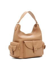 BIASIA FACTOR Borsa a spalla cargo in pelle con tracolla camel - Borse Donna - 2