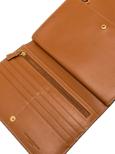 ISA Pochette / Portafoglio con tracolla  corallo - Borse Donna