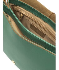 GIANNI CHIARINI HELENA ROUND Borsa in pelle con tracolla in corda menta - Borse Donna - 4